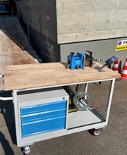 werkstattwagen mit 700 Bar wie 4000 bar pumpen.